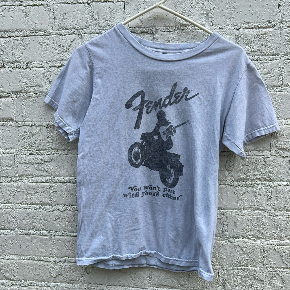 Boys Fender tshirt sz L 12/14